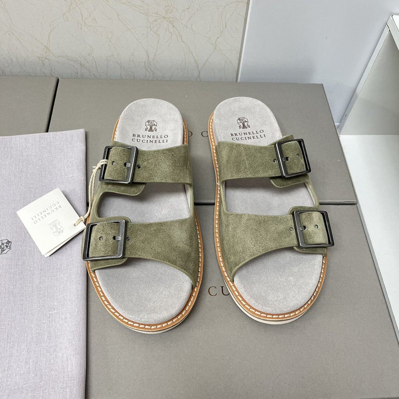 브루넬로 쿠치넬리 남성 샌들 001-203789