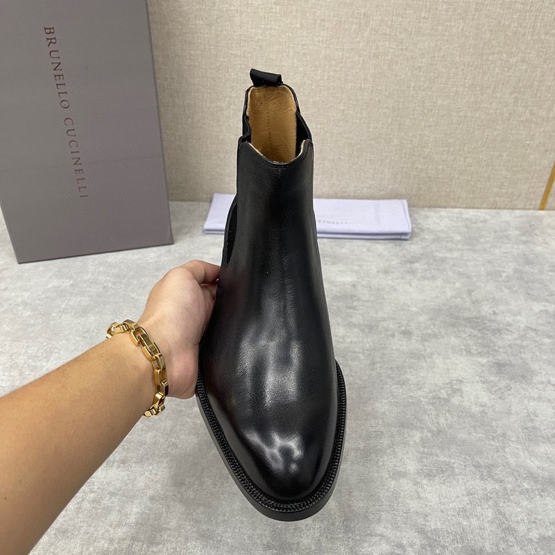브루넬로 쿠치넬리 남성 첼시 부츠 001-203831