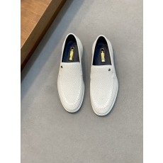 ZILLI 프랑스 럭셔리 남성 통기성 가죽 캐주얼 슈즈 001-204032
