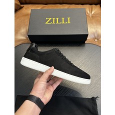 Zilli 이탈리아 남성 수제 송아지 가죽 신발 001-204052