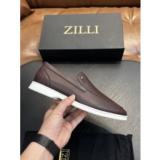 Zilli 이탈리아 남성 수제 송아지 가죽 구두 001-204054