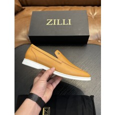 Zilli 이탈리아 남성 수제 송아지 가죽 로퍼 001-204053