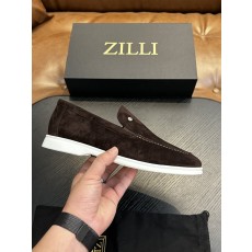 Zilli 이탈리아 남성 수제 송아지 가죽 구두 001-204056
