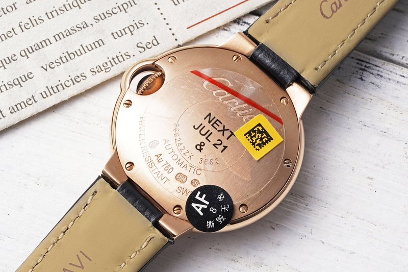 까르띠에 발롱블루 33mm 여성 시계 001-205440