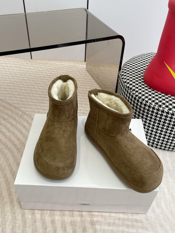 로에웨 양모 일체형 스노우 부츠 001-205503