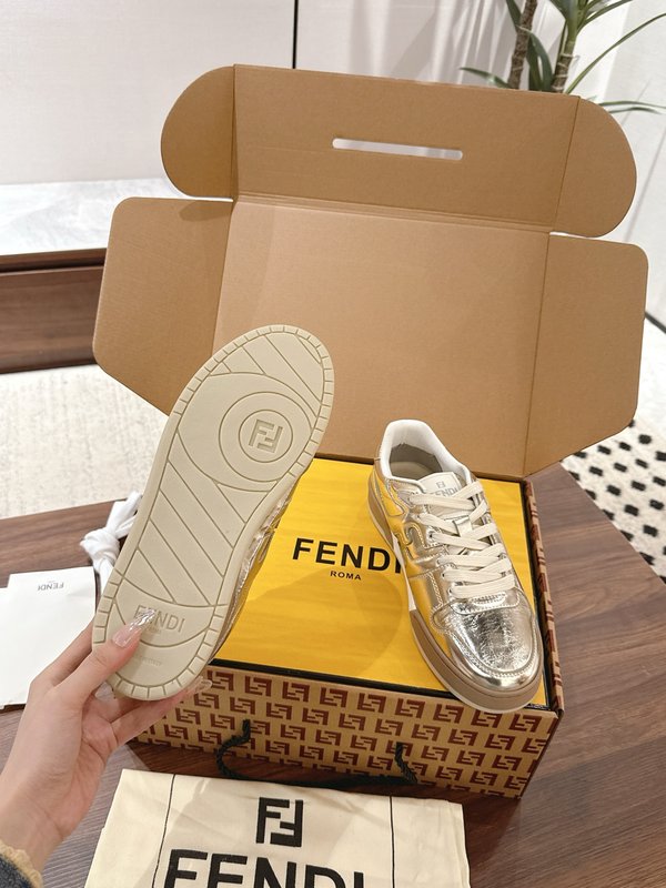 펜디 커플 레트로 캐주얼 운동화 001-205596