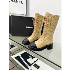 샤넬 클래식 퀼팅 두꺼운 밑창 부츠 001-205674