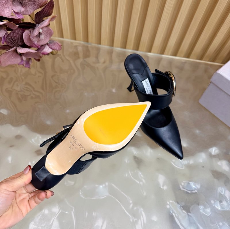 지미 추 뮬 하이힐 샌들 001-205930