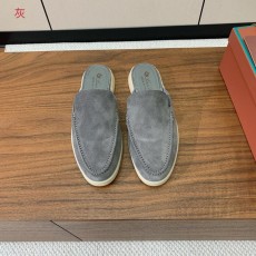 로로 피아나 남성 빈티지 스웨이드 뮬 001-206067