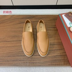 광면 가죽 로퍼 빈티지 우아함 001-206142