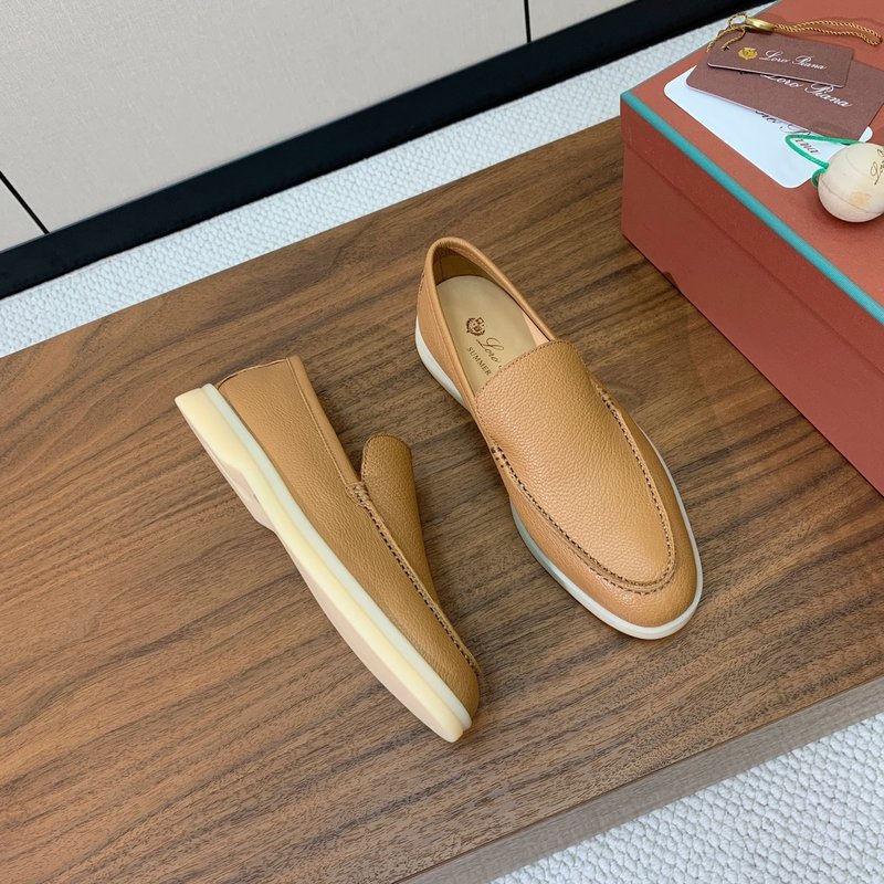 광면 가죽 로퍼 빈티지 우아함 001-206142