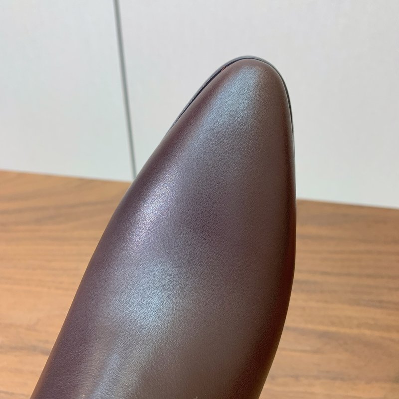 로로피아나 카프스킨 하이힐 앵클부츠 001-206177