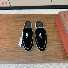 로로피아나 캐시미어 록 스티치 뮬 001-206210