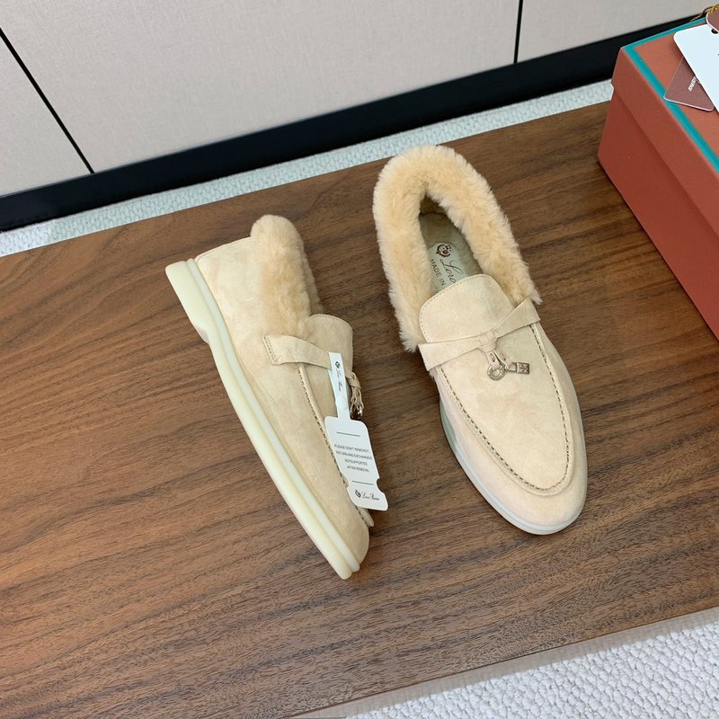 로로피아나 양모 로퍼 슈즈 001-206234