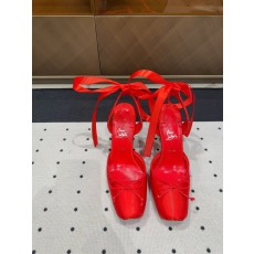 크리스찬 루부탱 레이스 하이힐 001-206696