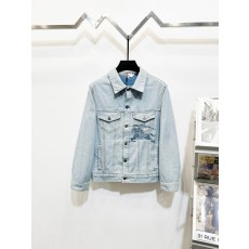 버버리 로고 프린트 워싱 데님 자켓 팬츠 세트 001-206826