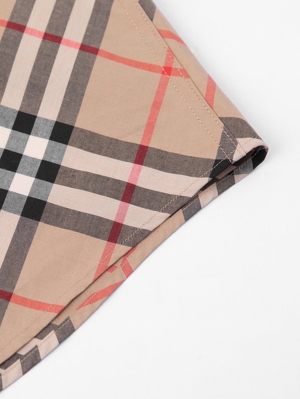 버버리 클래식 체크 반팔 셔츠 001-206956