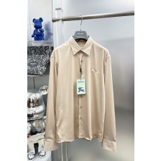 버버리 심플 엠블럼 자수 긴팔 셔츠 001-206985