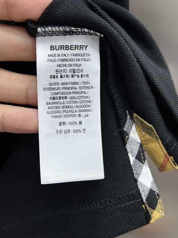 버버리 남성 반팔 폴로 셔츠 001-207004