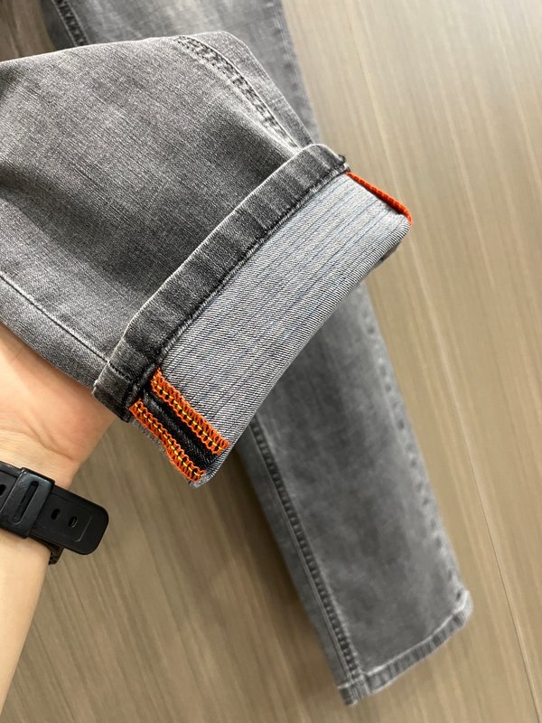 버버리 남성 봄여름 고급 데님 진 001-207128