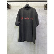 발렌시아가 워싱 데스트로이 반팔 티셔츠 001-207198