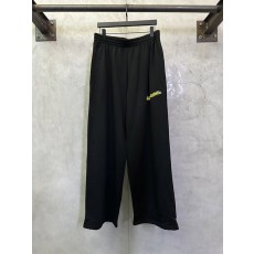 발렌시아가 옐로우 테이프 로고 캐주얼 긴바지 001-207293