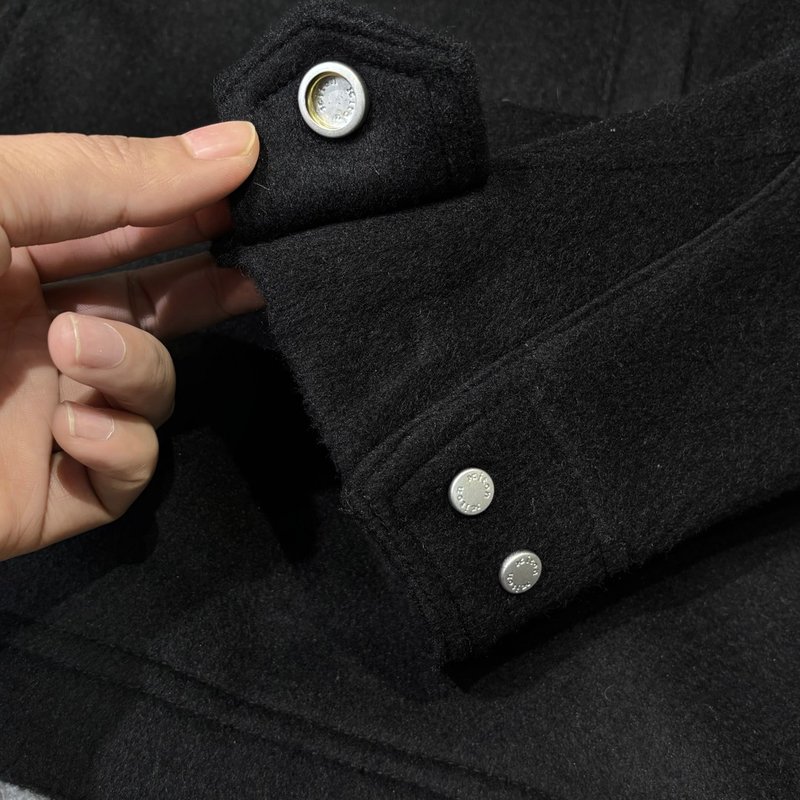 Kiton 울 캐시미어 혼방 남성 셔츠 재킷 001-207831