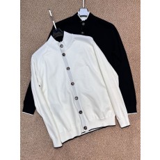 Kiton 미들 칼라 울 카디건 남성용 001-207833