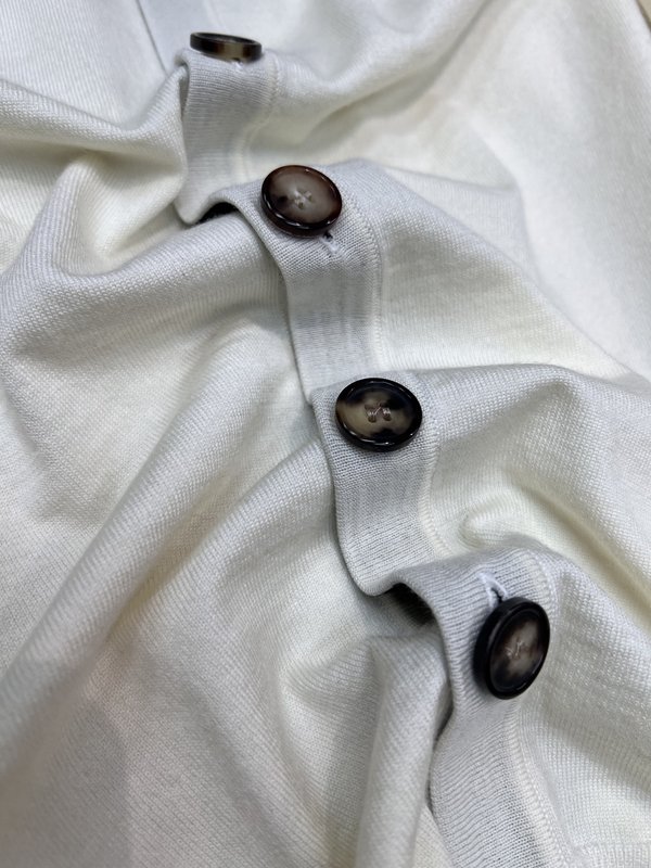 Kiton 미들 칼라 울 카디건 남성용 001-207833