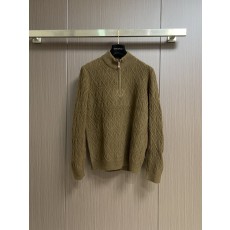 키톤 메리노 울 지퍼 반목 니트 스웨터 001-207834