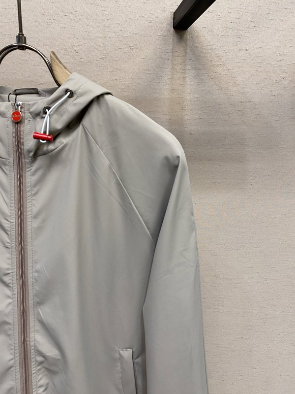 Kiton 남성 캐주얼 맞춤 재킷 아우터 001-207843