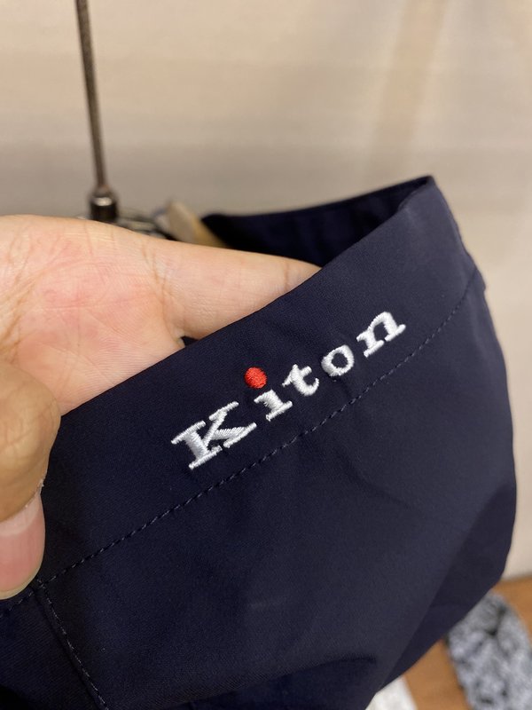 Kiton 남성 캐주얼 맞춤 재킷 아우터 001-207845