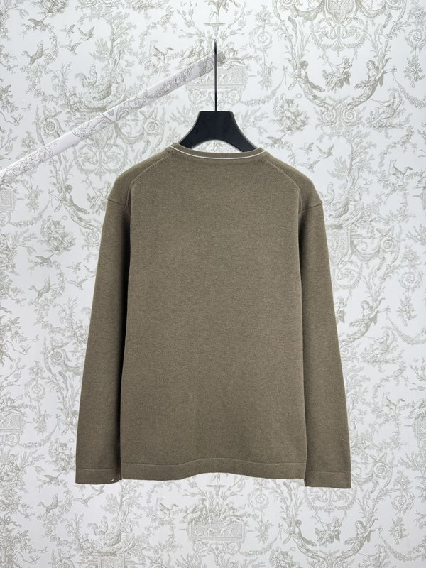 Kiton 니트 긴팔 라운드넥 상의 001-207853