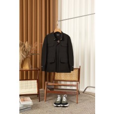 키톤 스탠딩 칼라 웨이스트 조임 트렌치 재킷 001-207865