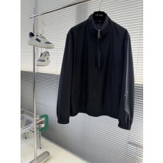 키톤 양면 착용 스탠드 칼라 지퍼 재킷 001-207890
