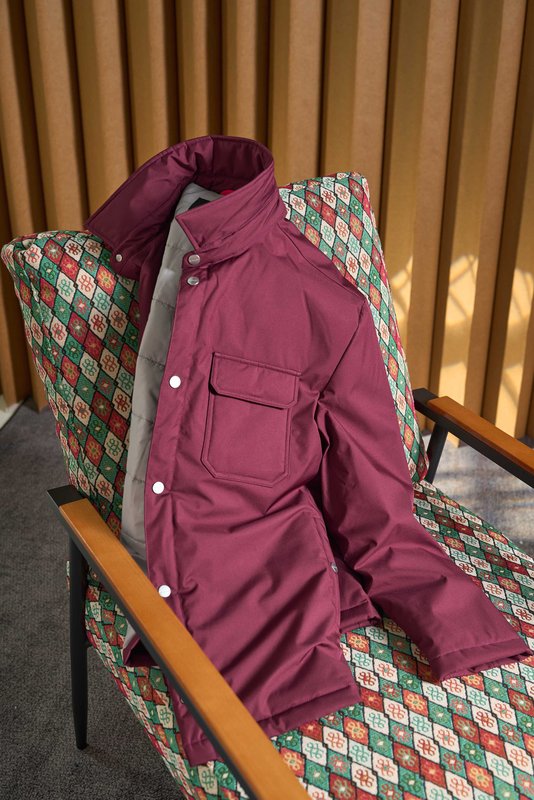 Kiton 남성용 경량 보온 패딩 재킷 001-207892