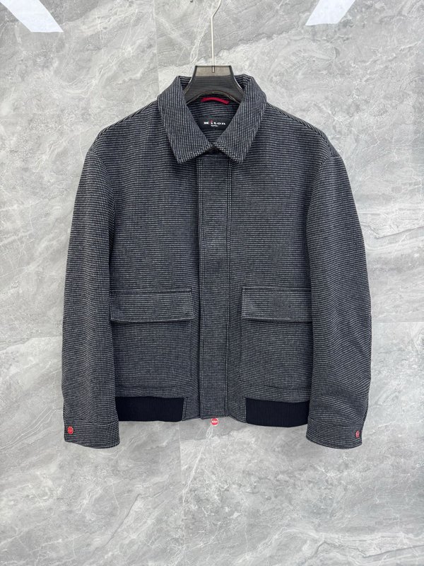 Kiton 올드머니 스타일 울 재킷 001-207895