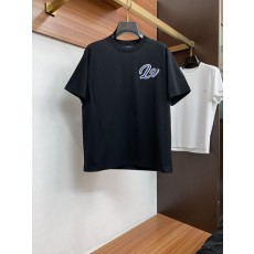 루이비통 남성 코튼 라운드넥 반팔 티셔츠 001-207972