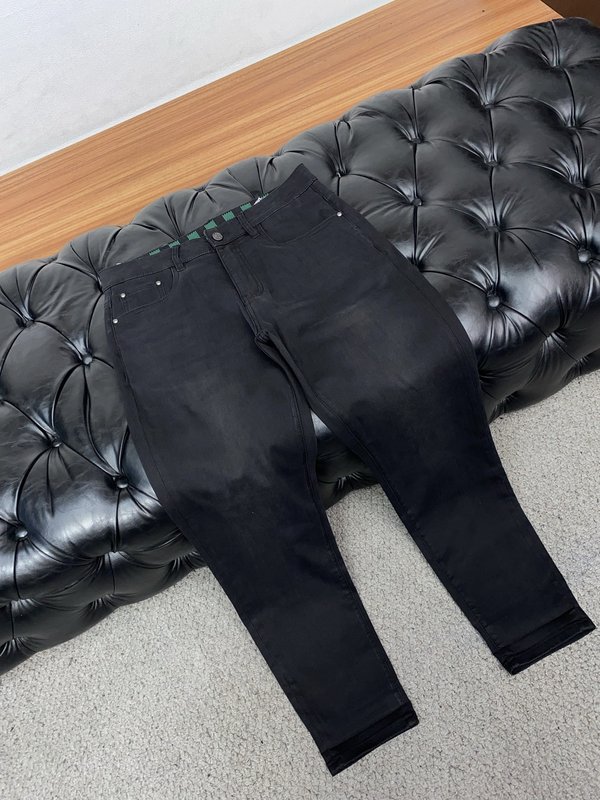 루이비통 남성용 고탄력 수입 데님 팬츠 001-207976