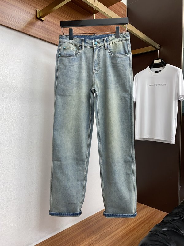 루이비통 남성 하이스트레치 수입 데님 팬츠 001-207980