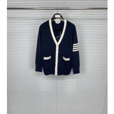 톰브라운 백면 강아지 포 스트라이프 울 니트 가디건 001-208626