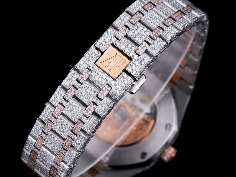 오데마 피게 로얄 오크 풀 다이아몬드 시계 001-211637
