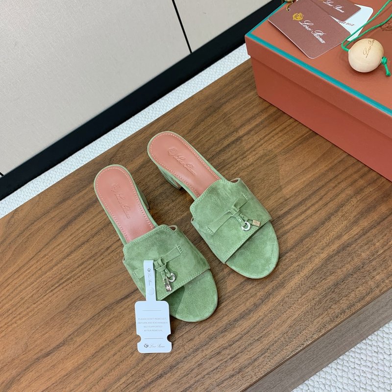 스웨이드 미들힐 슬리퍼 001-213796