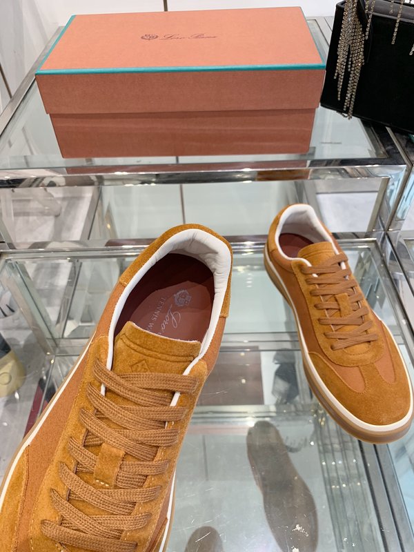 로로 피아나 남성 스웨이드 트레이닝 스니커즈 001-213854
