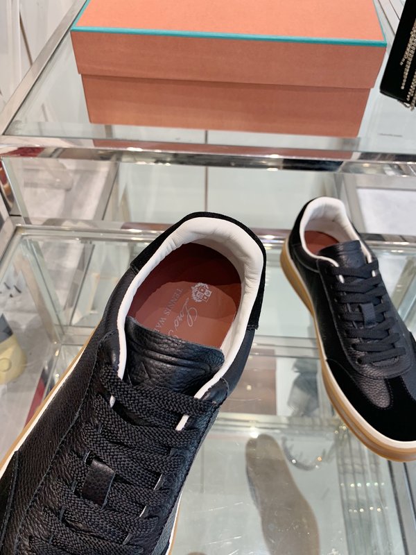 로로피아나 남성 스웨이드 트레이닝 스니커즈 001-213858