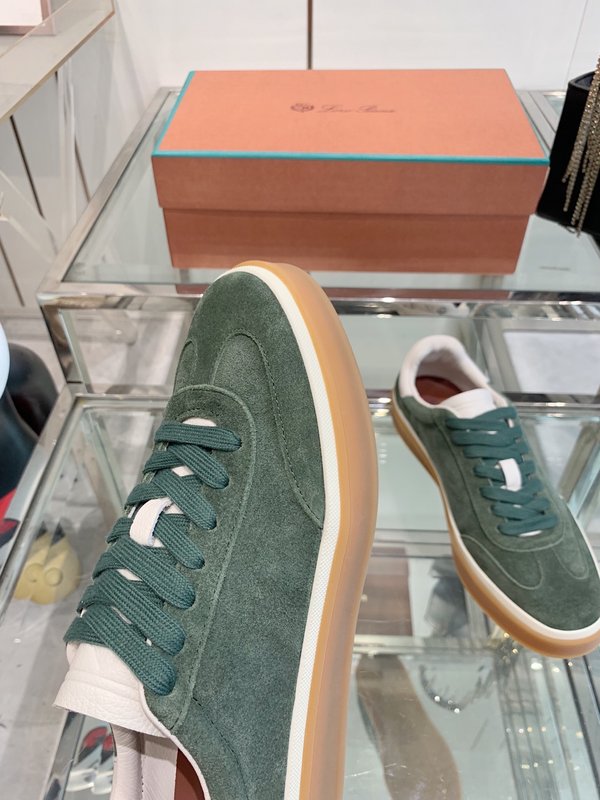 로로 피아나 남성 스웨이드 트레이닝 스니커즈 001-213869