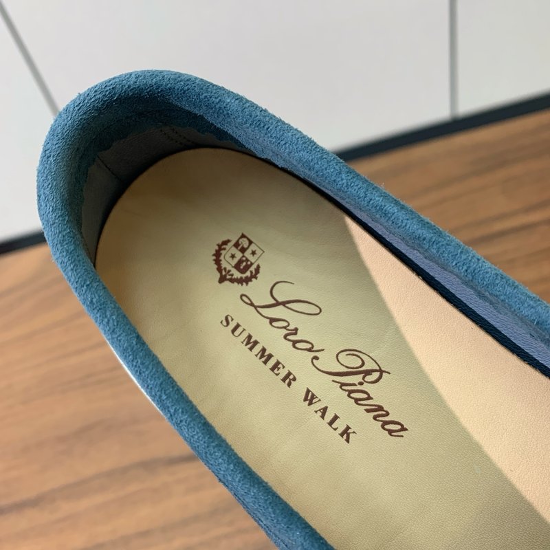 로로 피아나 스웨이드 로퍼 빈티지 우아 001-213889