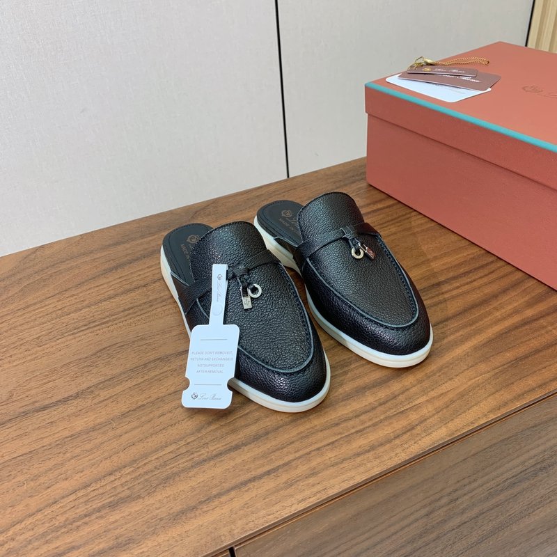 이탈리아 캐시미어 가죽 토슬리퍼 001-213927