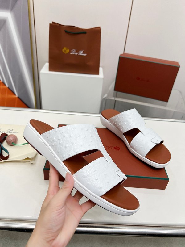 수입 실크 송아지 가죽 남성 샌들 001-213966