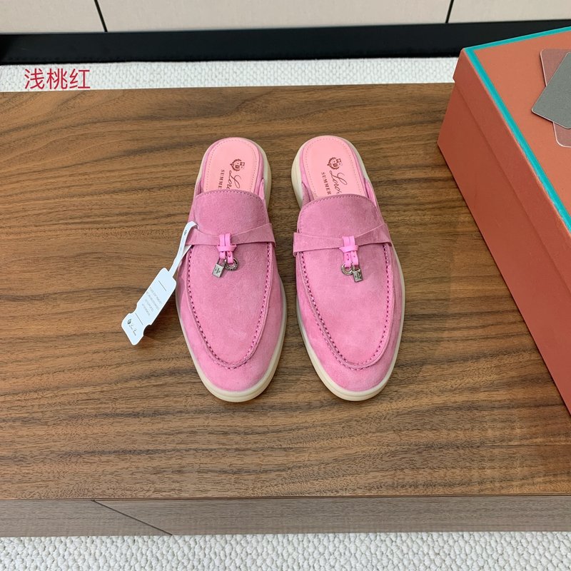 로로피아나 캐시미어 토백 샌들 빈티지 우아 001-213986